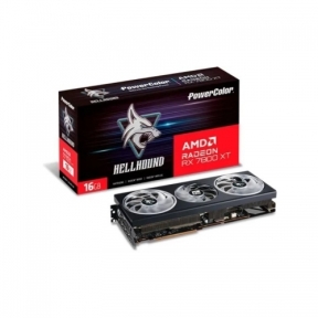 Placa video POWERCOLOR Radeon RX 7800 XT Hellhound 16GB, GDDR6, 256bit