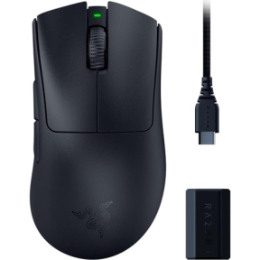 Mouse Optic Razer DeathAdder V3 Pro HyperPolling, USB Wireless, Black