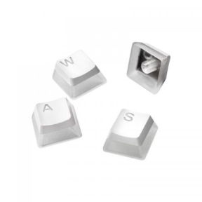 SteelSeries | PrismCAPS White UK | Universal Double Shot PBT Keycaps