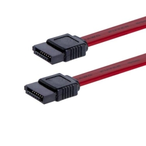 Cablu Startech SATA12, SATA - SATA, 0.30m, Red
