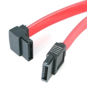 Cablu Startech SATA18LA1, SATA - SATA, 0.45m, Red