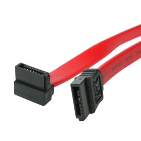 Cablu Startech SATA18RA1, SATA - SATA, 0.47m, Black