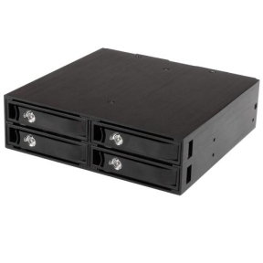 Rack HDD/SSD Startech SATSASBP425, SATA, 2.5inch, 4bay, Black