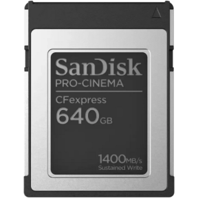 Memory Card CFexpress SanDisk by WD PRO-CINEMA 640GB