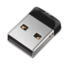 Stick memorie SanDisk by WD Cruzer Fit 64GB, USB 2.0, Silver