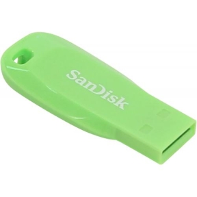 Stick memorie SanDisk by WD Cruzer Blade 64GB, USB 2.0, Green