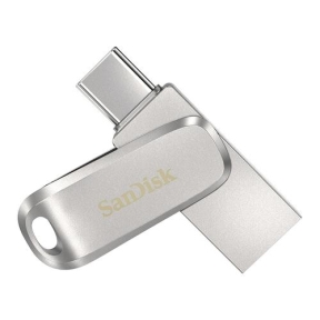 Stick memorie SanDisk by WD Ultra Luxe Dual Drive 512GB, USB-C/USB 3.0, Silver