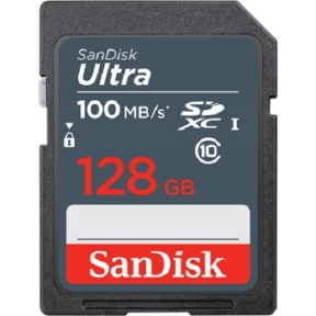 Memory Card SDXC SanDisk by WD Ultra 128GB, Class 10, UHS-I