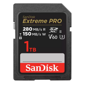 Memory Card microSDXC SanDisk by WD Extreme PRO 1TB, Class 10, UHS-II U3, V60