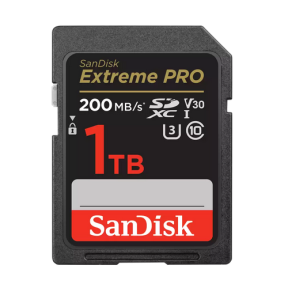 Memory Card SDXC SanDisk by WD Extreme PRO 1TB, Class 10, UHS-I U3, V30