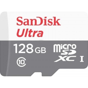 Memory Card MicroSDXC Sandisk by WD Ultra Lite 128GB, Class 10, UHS-I U1