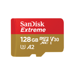 Memory Card microSDXC SanDisk by WD Extreme SDSQXAA-128G-GN6GN 128GB, Class 10, UHS-I U3, V30, A2