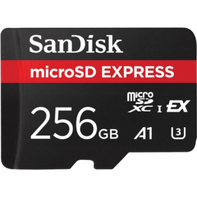 Memory Card microSDXC SanDisk by Western Digital, 256GB, Clasa 10, UHS-I U3, A1