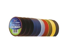 Set 10buc. banda izolatoare ignifuga 20m/19mm in diferite culori EMOS HCT152-036