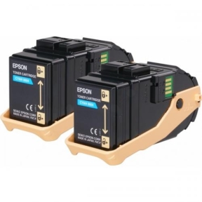 Set 2 Cartuse Toner Cyan C13S050608