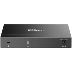 Switch POE TP-Link, 6-Port Gigabit Smart Switch cu 4-Port Gigabit PoE+, 63 W PoE Budget, "SG2206MP" (timbru verde 2 lei)