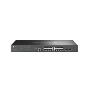 OMADA 16-PORT L2+ POE SWITCH/16X2.5G+2X10GE SFP+ WITH 8X POE+