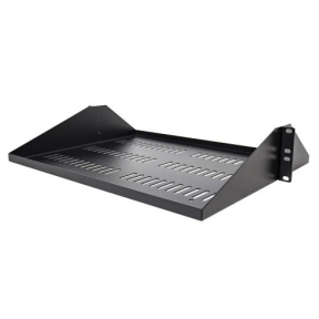 Raft Startech SHELF-2U-14-CENTER-V, Black