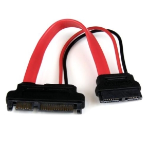 Cablu Startech SLSATAADAP6, SATA - SATA, Red