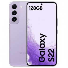 Telefon Mobil Samsung Galaxy S22, Dual SIM Hybrid, 128GB, 8GB RAM, 5G, Bora Purple