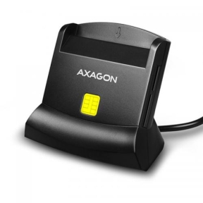 Smart Card Reader Axagon CRE-SM2, USB 2.0, Black