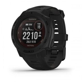 Smartwatch Garmin Instinct Solar Tactical Edition, 0.9inch, Curea silicon, Black