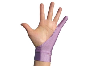 SmudgeGuard 1 finger gloves SG1,Lavender, XSmall