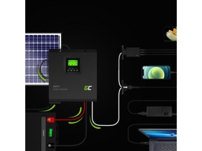 Solar Inverter Off Grid converter With MPP TGreen Cell Solar Charger 24VDC 230VAC 3000VA/3000W Pure Sine Wave