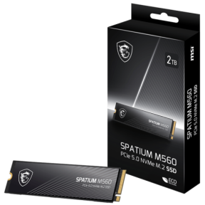 SSD MSI Spatium M560 2TB, PCI Express 5.0 x4, M.2 2280