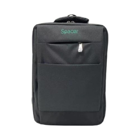 Rucsac Spacer New York pentru laptop de 17inch, Black