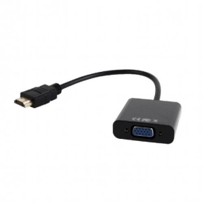 Adaptor Spacer SPC-HDMI-VGA-03, HDMI - VGA, Black