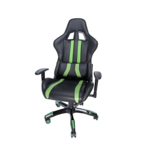 Scaun gaming Spacer SPCH-TRINITY-GRN, Black-Green