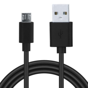 Cablu de date Spacer SPDC-MICRO-PVC-BK-1.0, USB - microUSB, 1m, Black