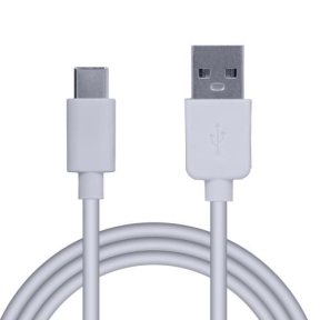 Cablu de date Spacer SPDC-TYPEC-PVC-W-1.8, USB - USB-C, 1.8m, White