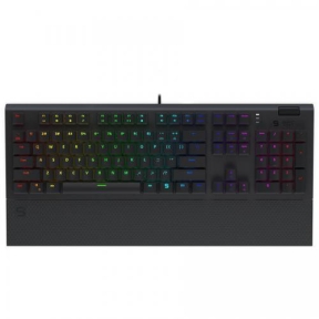 Tastatura SPC Gear GK650K Omnis Kailh Blue, RGB LED, USB, Black