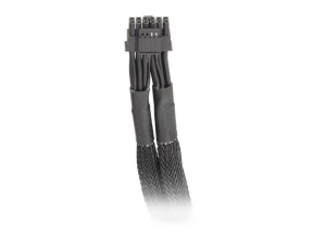 Cablu Thermaltake AC-063-CN1NAN-A1, 2 x 8-pin ATX male - 1 x 16-pin PCIe 5.0 male, 0.6 m, Black