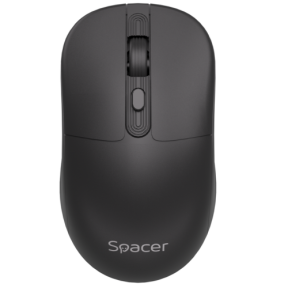 Mouse Optic Spacer SPMO-WS03-BT, Bluetooth/USB Wireless, Black