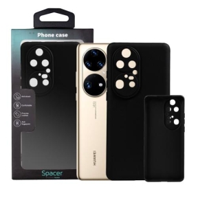 Protectie pentru spate Spacer pentru Huawei P50 Pro, Black