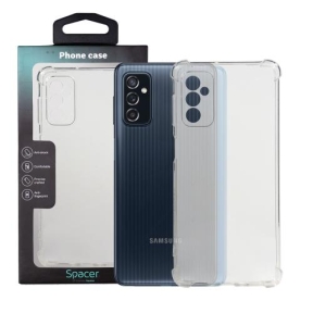 Protectie pentru spate Spacer SPPC-SM-GX-M52-CLR pentru Samsung Galaxy M52, Clear