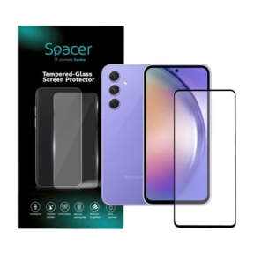 Folie de protectie Spacer SPPG-SM-GX-A34-TG pentru Samsung Galaxy A34, Clear