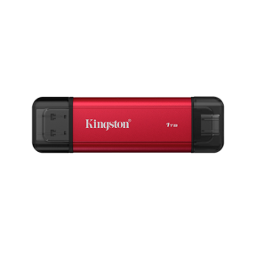 KINGSTON 1TB Dual USB-A/C Portable SSD Up to 1050MB/s USB 3.2 Gen 2