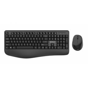 Kit Wireless Serioux Office - Tastatura, USB, Black + Mouse Optic, USB Wireless, Black