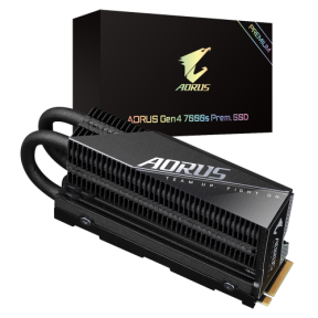 SSD Gigabyte AORUS Gen4 7000s Prem. 1TB, M.2 2280, PCI Express 4.0 x4, NVMe 1.4