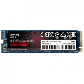 SSD Silicon Power UD70 1TB, PCI Express 3.0 x4, M2 2280