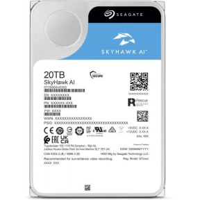 Hard disk Seagate SkyHawk AI 20TB, SATA3, 256MB, 3.5inch