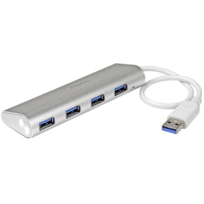 Hub USB Startech ST43004UA, 4x USB 3.2 gen 1, Silver