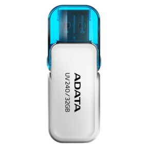 Stick memorie ADATA UV240 32GB, USB 2.0, White