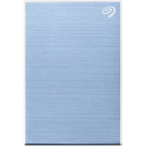 SEAGATE One Touch 5TB External HDD with Password Protection Light Blue