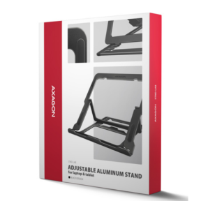 Stand AXAGON STND-LAB, ajustabil, compatibiliate 10" - 17.3", Negru