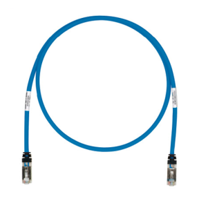 Patch Cord Panduit STP6X1MBU, S/FTP, Cat6a, 1 m, Blue